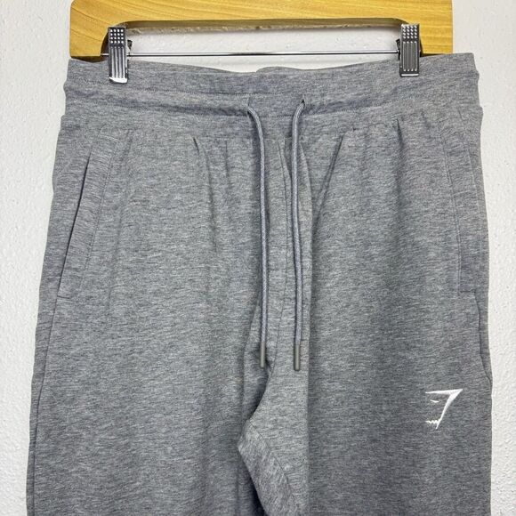 Gymshark Mens Critical Zip Jogger Sweatpants Size M Gray Workout Gym GMBT4252 - Picture 3 of 8